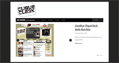 Desktop Screenshot of cliqueclack.com